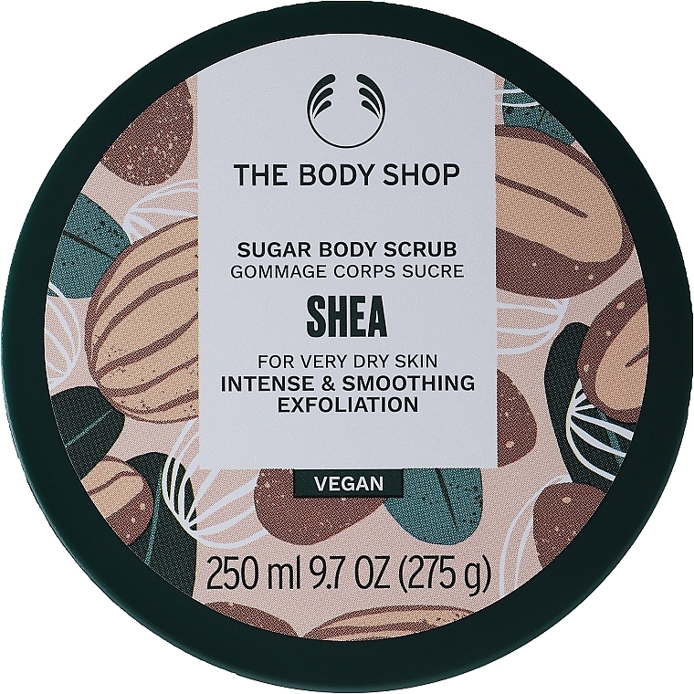 Zuckerpeeling für den Körper mit Sheabutter - The Body Shop Shea Exfoliating Sugar Body Scrub — Bild N6
