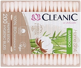 Düfte, Parfümerie und Kosmetik Wattestäbchen Bambus - Cleanic Home SPA Bamboo Paper Stick