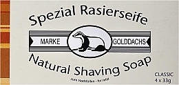 Set - Golddachs Shaving Soap Classic — Bild N1