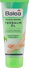 Fußcreme mit Teebaumöl - Balea Tea Tree Oil Foot Cream — Bild N1