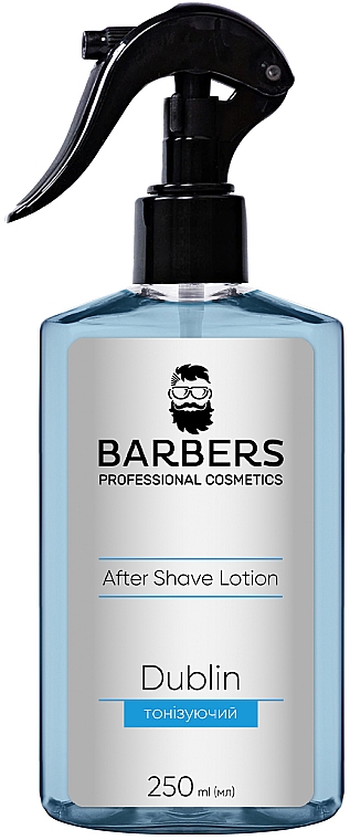 Tonisierende After Shave Lotion mit Aloe-Vera-Saft und Avocadoöl - Barbers Dublin Aftershave Lotion — Bild N3