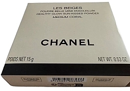 Gesichtspalette - Chanel Les Beiges Healthy Glow Sun Kissed Powder  — Bild N2