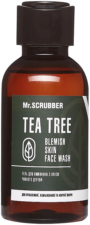 Waschgel mit Teebaumöl - Mr.Scrubber Tea Tree Blemish Skin Face Wash — Bild N1