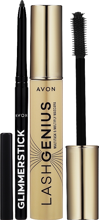 Make-up Set - Avon Genius Lash Gift Set (Mascara 10ml + Eyeliner 0.28g) — Bild N2