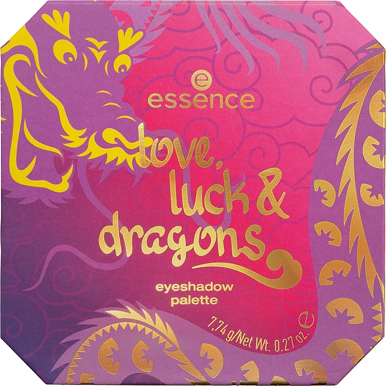 Make-up-Palette - Essence Love, Luck & Dragons Eyeshadow Palette  — Bild N1