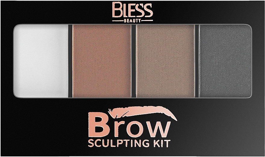 Augenbrauenschatten - Bless Beauty Brow Sculpting Kit — Bild N2