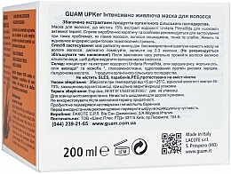 Intensiv feuchtigkeitsspendende Maske für gesundes und kräftiges Haar - Guam UPKer Treatment  — Bild N3