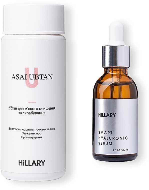 Gesichtspflegeset - Hillary Asai (ser/30ml + ubtan/50g) — Bild N4