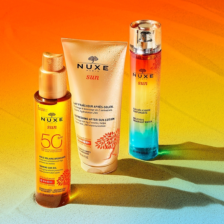 Erfrischende After-Sun-Milch für Gesicht und Körper mit aquatischen und sonnigen Blumen - Nuxe Sun Refreshing After-Sun Lotion — Bild N3
