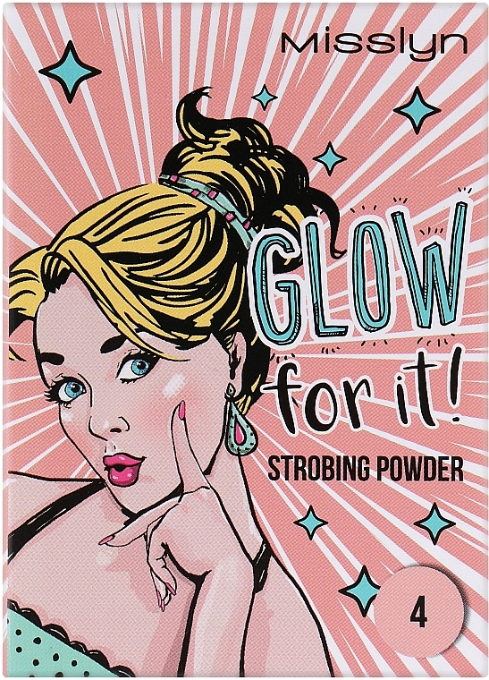 Highlighting Puder - Misslyn Glow For It! Strobing Powder Highlighter — Bild N2