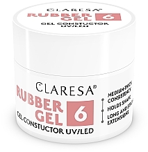 Gel zur Nagelverlängerung 90 g - Claresa Rubber Gel — Bild N5