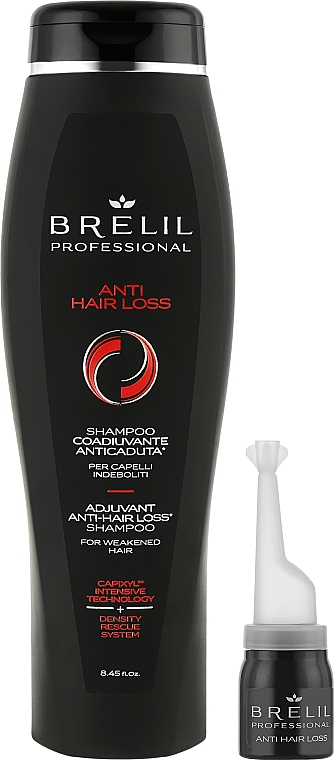 Set - Brelil Anti Hair Loss (shm/250ml + lot/2x(10x6ml)) — Bild N2