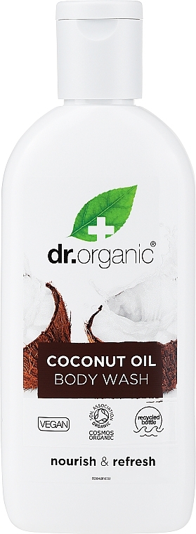 Bade- und Duschgel mit Bio Kokosnussöl - Dr. Organic Bioactive Skincare Organic Coconut Virgin Oil Body Wash — Bild N1