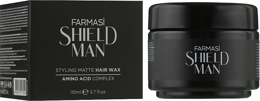 Farmasi Shield Man Styling Matte Hair Wax - Haarstyling-Wachs  — Bild N1