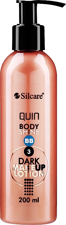 BB Körperbalsam mit Bräunungseffekt dunkel - Silcare Quin Fluid BB Body