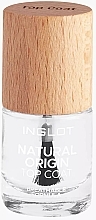 Düfte, Parfümerie und Kosmetik Nagellack-Fixierer - Inglot Natural Origin Top Coat