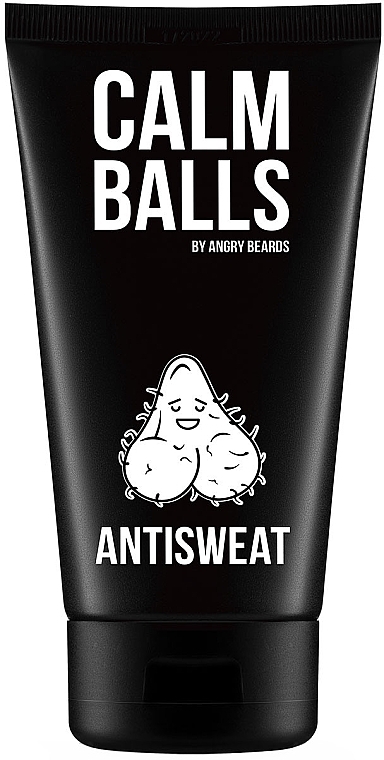 GESCHENK! Creme-Deodorant für den Intimbereich für Männer - Angry Beards Antisweat Deodorant for Balls — Bild N1