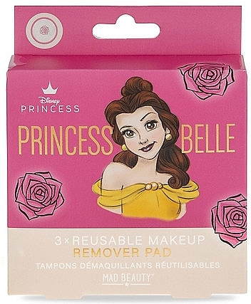 Reinigende wiederverwendbare Gesichtspads - Mad Beauty Disney Princess Remover Pad Belle — Bild N2