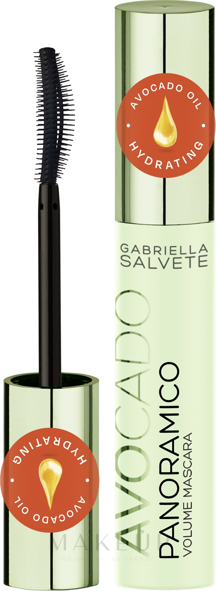 Mascara für mehr Volumen - Gabriella Salvete Panoramico Mascara Volume Avocado Oil — Bild Black