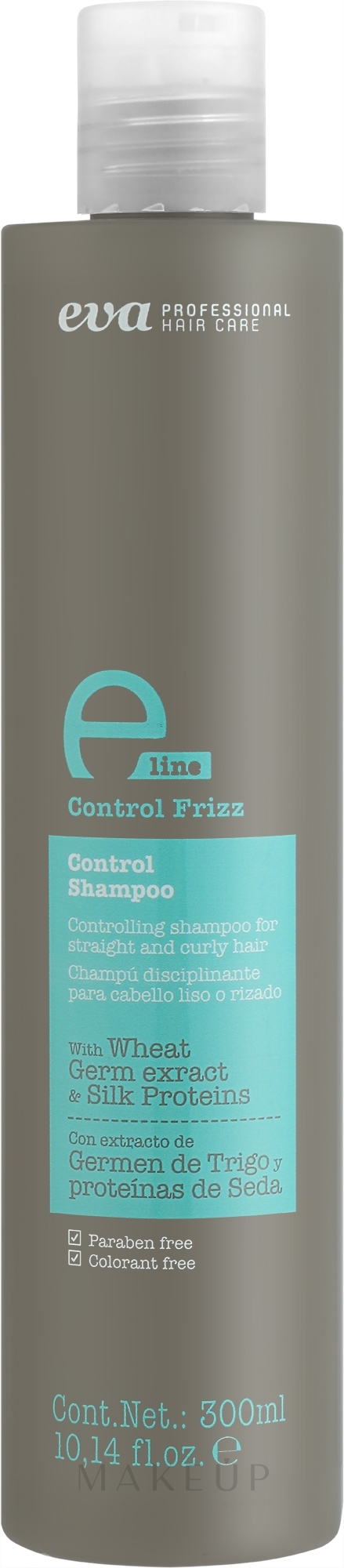 Shampoo für lockiges Haar - Eva Professional E-line Control Shampoo — Bild 300 ml