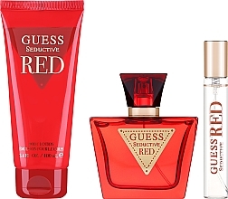 Guess Seductive Red - Duftset (Eau de Toilette /75 ml + Eau de Toilette Mini /15 ml + Körperlotion /100 ml)  — Bild N2