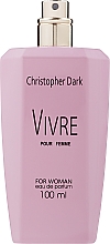 GESCHENK! Christopher Dark Vivre - Eau de Parfum (Tester ohne Kappe) — Bild N1