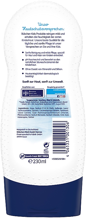 Mildes Shampoo und Duschgel Sanfte Lieblinge - Bubchen — Bild N2