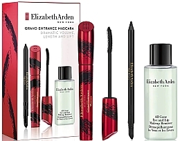 Düfte, Parfümerie und Kosmetik Make-up-Set - Elizabeth Arden Grand Lashes Mascara & Eye Makeup Set (Wimperntusche 8.5ml + Make-up-Entferner 50ml + Kajalstift.2g)