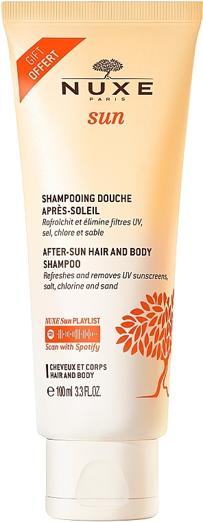 Körperpflegeset - Nuxe Sun Set Summer Protection (Spray 150ml + Shampoo 100ml)  — Bild N2