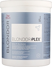 Bleichpulver - Wella Professionals BlondorPlex Multi Blonde Dust-Free Powder Lightener — Bild N1