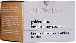 Straffende Anti-Aging Gesichtscreme mit Gold und Seidenproteinen - Yellow Rose Golden Line Face Firming Cream — Bild N2