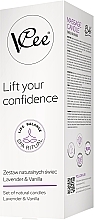 Düfte, Parfümerie und Kosmetik Natürliches Kerzenset  - Vcee Lift Your Confidence Lavener & Vanilla (Kerze 80g + Kerze 100ml)