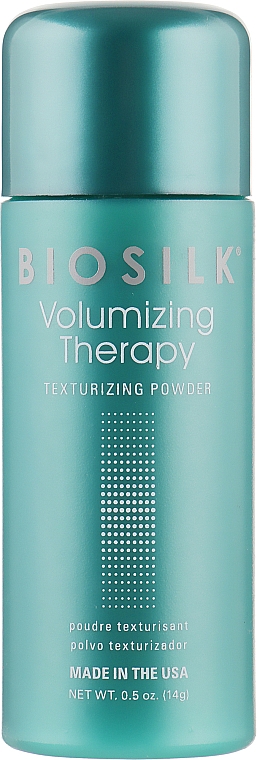 Volumisierendes Texturierungspulver mit Seide und Reisproteinen - BioSilk Volumizing Therapy Texturizing Powder
