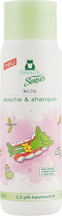 Baby-Gel-Shampoo - Frosch Senses Kids Gel Shampoo — Bild N1