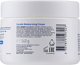 Feuchtigkeitsspendende Gesichts- und Körpercreme mit 3 essentiellen Ceramiden und Hyaluronsäure - CeraVe Moisturising Cream — Bild N2