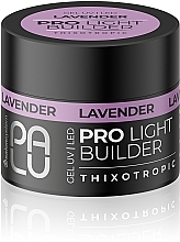 Düfte, Parfümerie und Kosmetik Aufbauendes Nagelgel - Palu Pro Light Builder Gel Lavender 