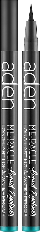Eyeliner - Aden Cosmetics Me-Racle Liquid Eyeliner — Bild N1