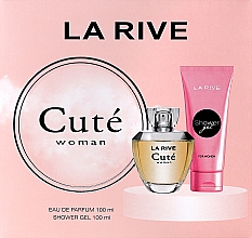 La Rive Cute Woman - Duftset (Eau de Parfum 100ml + Duschgel 100ml) — Bild N1