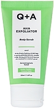Düfte, Parfümerie und Kosmetik Körperpeeling mit AHA-Säuren - Q+A AHA Exfoliator Body Scrub Travel Size