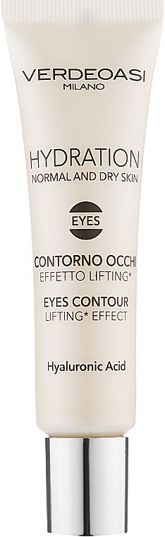 Feuchtigkeitsspendende Lifting-Augenkonturcreme mit Hyaluronsäure - Verdeoasi Hydrating Eyes Contour Lifting Effect — Bild N1