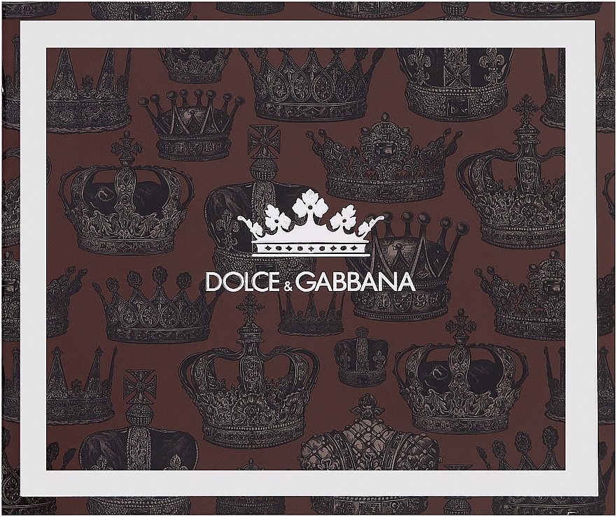 Dolce & Gabbana K - Duftset (Eau de Parfum 100ml + Duschgel 50ml + After Shave Balsam 50ml)  — Bild N1
