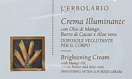 GESCHENK! Körpercreme - L'Erbolario Brightening Cream (Probe)  — Bild N1