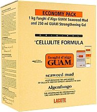Düfte, Parfümerie und Kosmetik Körperpflegeset - GUAM Fanghi d'Alga (Anti-Cellulite Körpermaske 1000g + Hautstraffendes Körpergel 250ml)