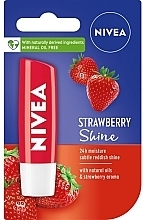 Düfte, Parfümerie und Kosmetik Lippenbalsam Strawberry Shine - Nivea Strawberry Shine Limited Edition