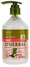 Düfte, Parfümerie und Kosmetik Erfrischende Körperlotion mit Damastrosenextrakt - O'Herbal Toning Lotion