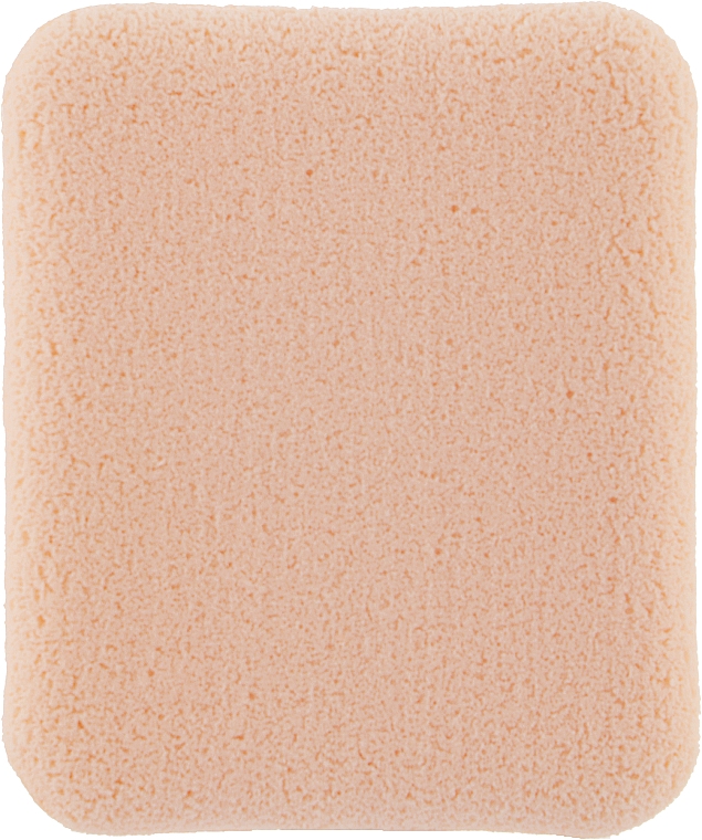 2in1 Puderschwamm CS071 rund und eckig, beige - Cosmo Shop Sponge — Bild N2