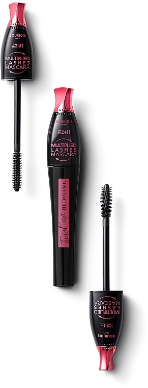 Volumen-Wimperntusche mit 2in1 Bürste - Bourjois Twist up the Volume Mascara 24HR — Bild N3