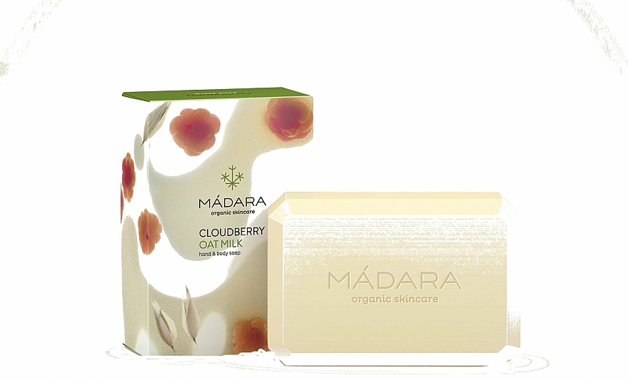Hand- und Körperseife Moltebeere und Hafermilch - Madara Cosmetics Cloudberry & Oat Milk Soap