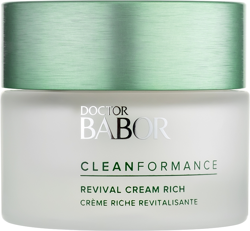 Anti-Falten-Glättungscreme - Babor Doctor Babor Clean Formance Revival Cream Rich — Bild N1