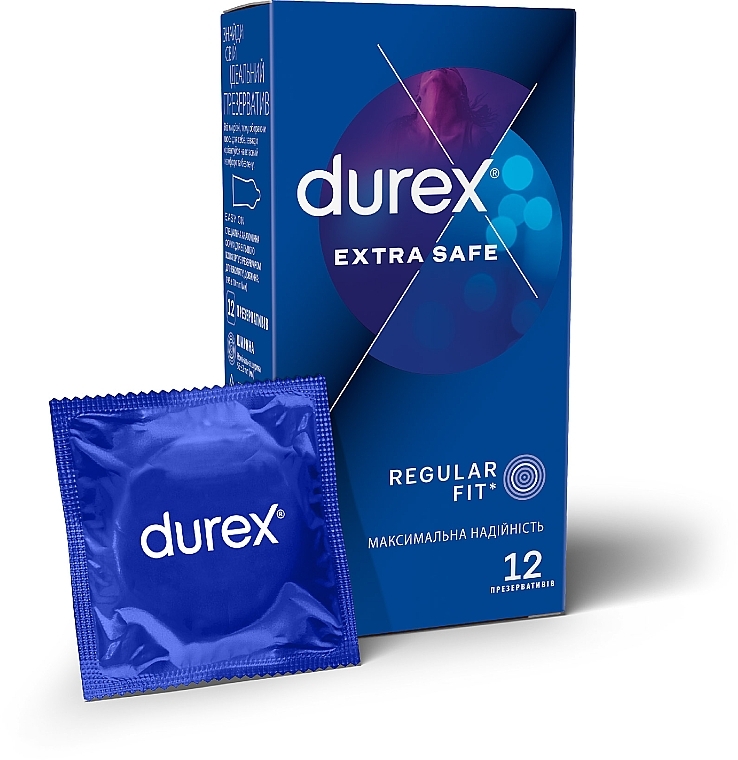Kondome extra sicher 12 St. - Durex Extra Safe — Bild N1